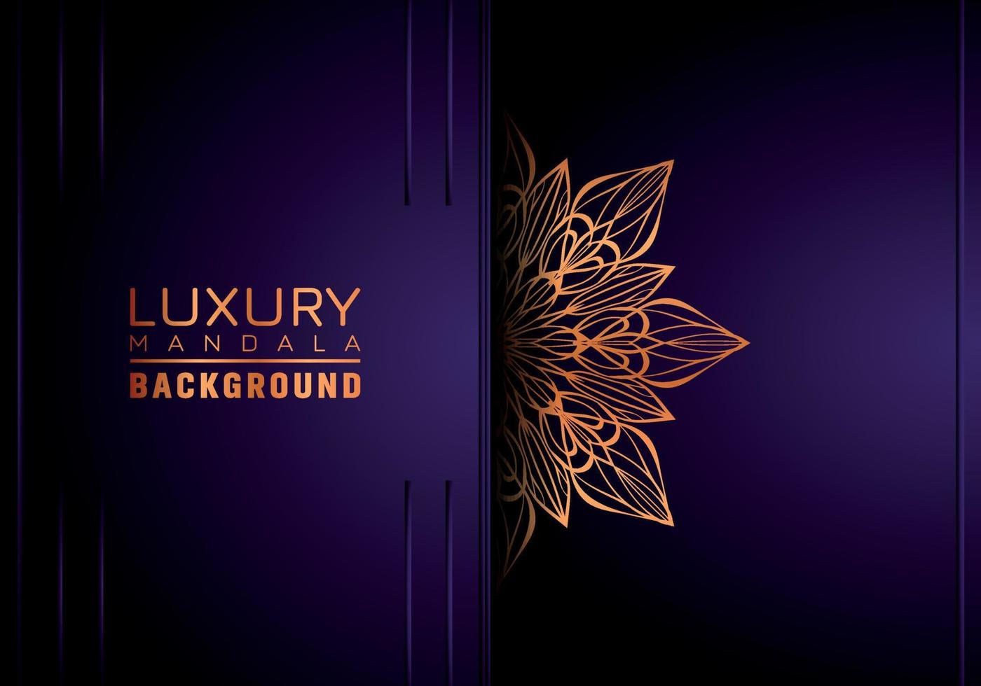 Luxury mandala background ornamental, arabesque style With Golden Arabesque Pattern Style. Decorative Mandala Ornament For Print, Brochure, Banner, Cover, Poster, Invitation Card vector