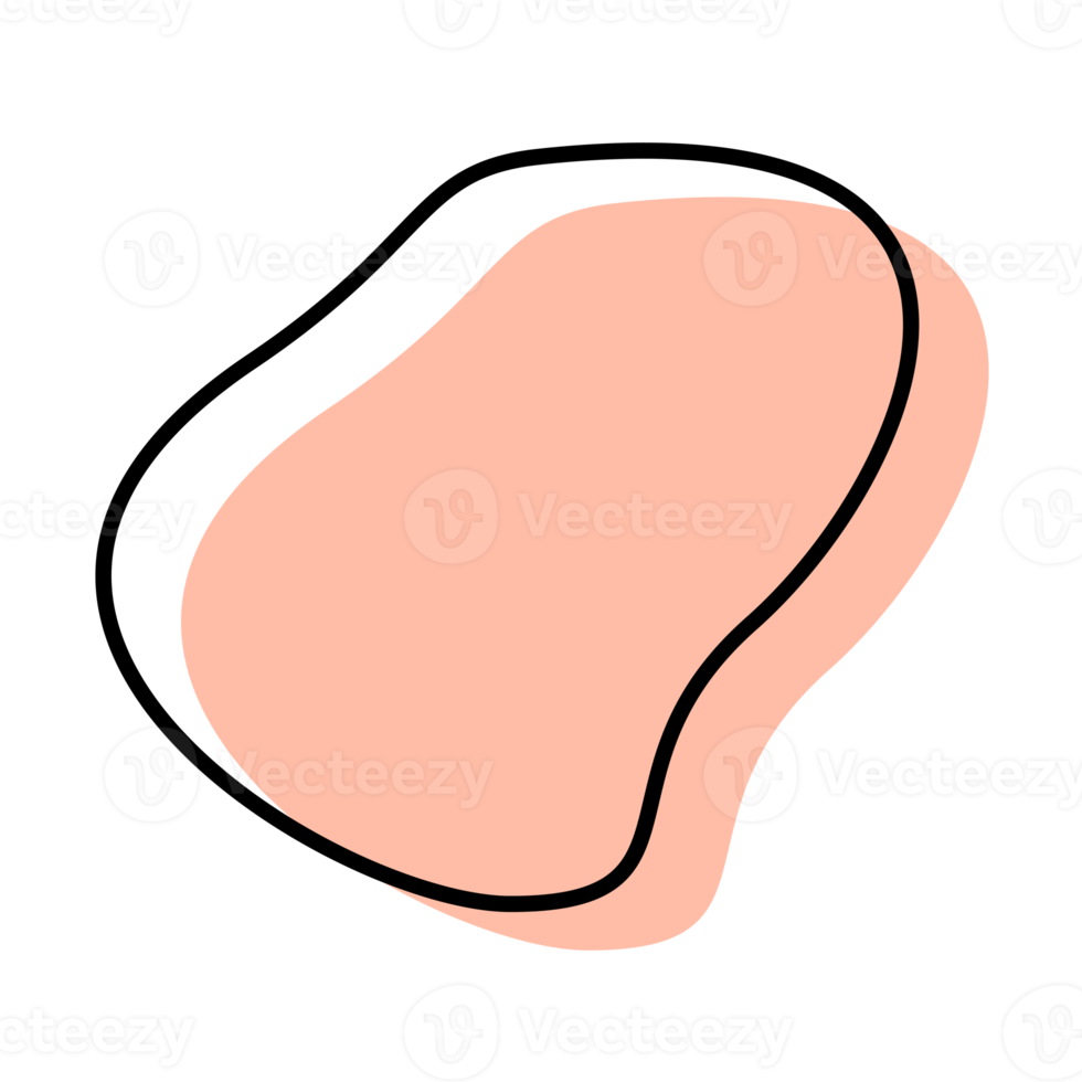 abstrait branché forme pour texte png