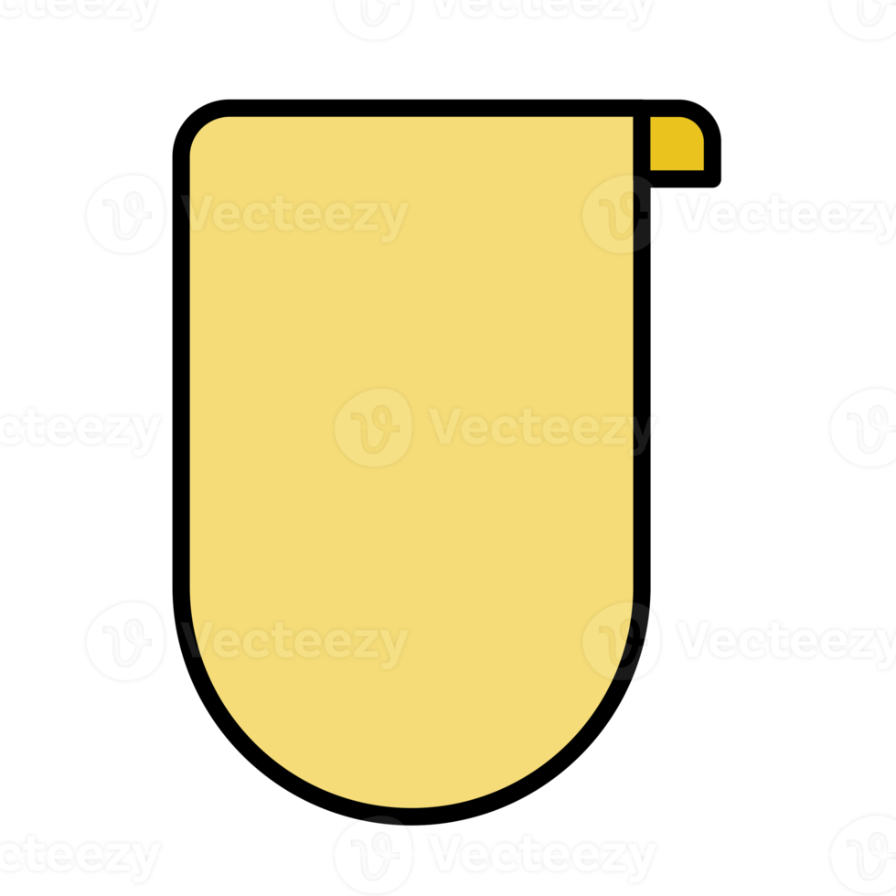 simple shield isolated png