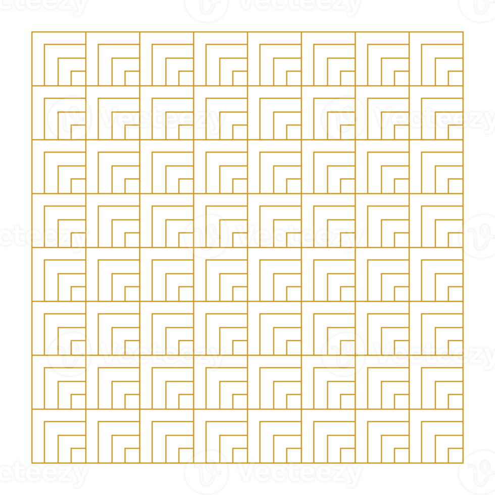 luxury square pattern png