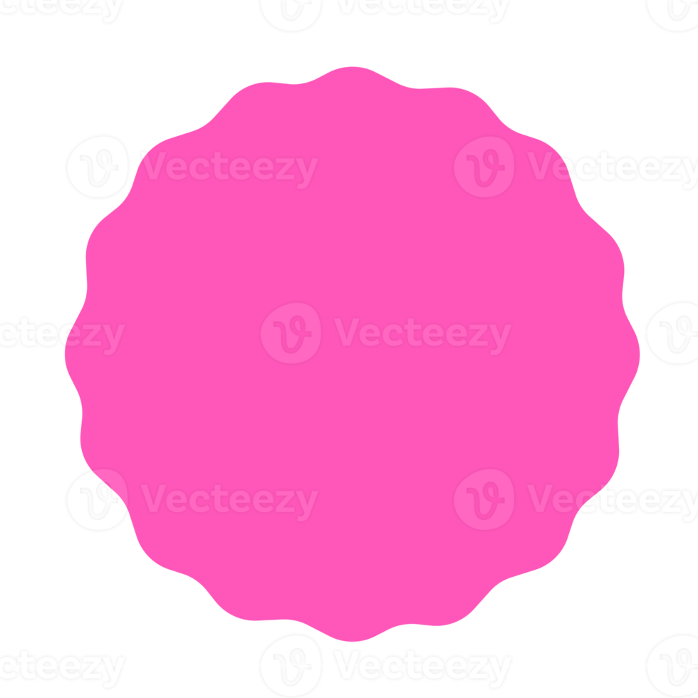 pink star button png