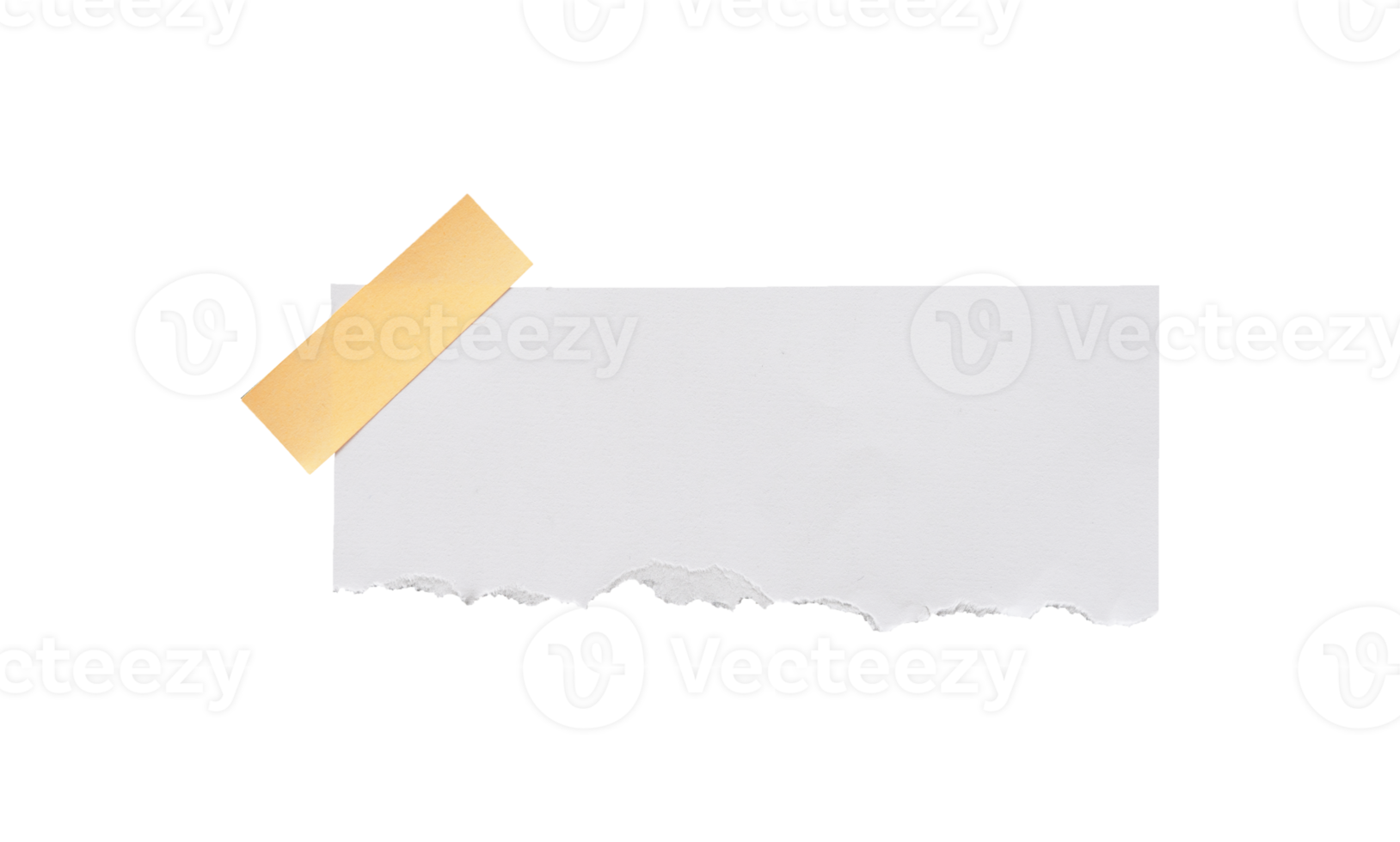 blank note paper with tape isolated 20950315 PNG