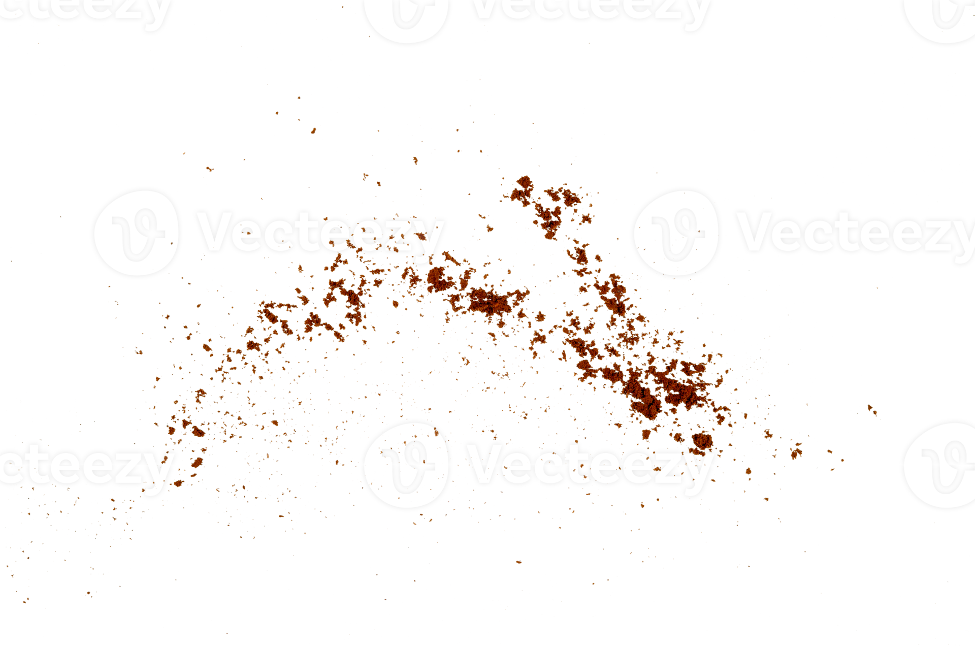 The coffee grounds particle isolated 20950317 PNG
