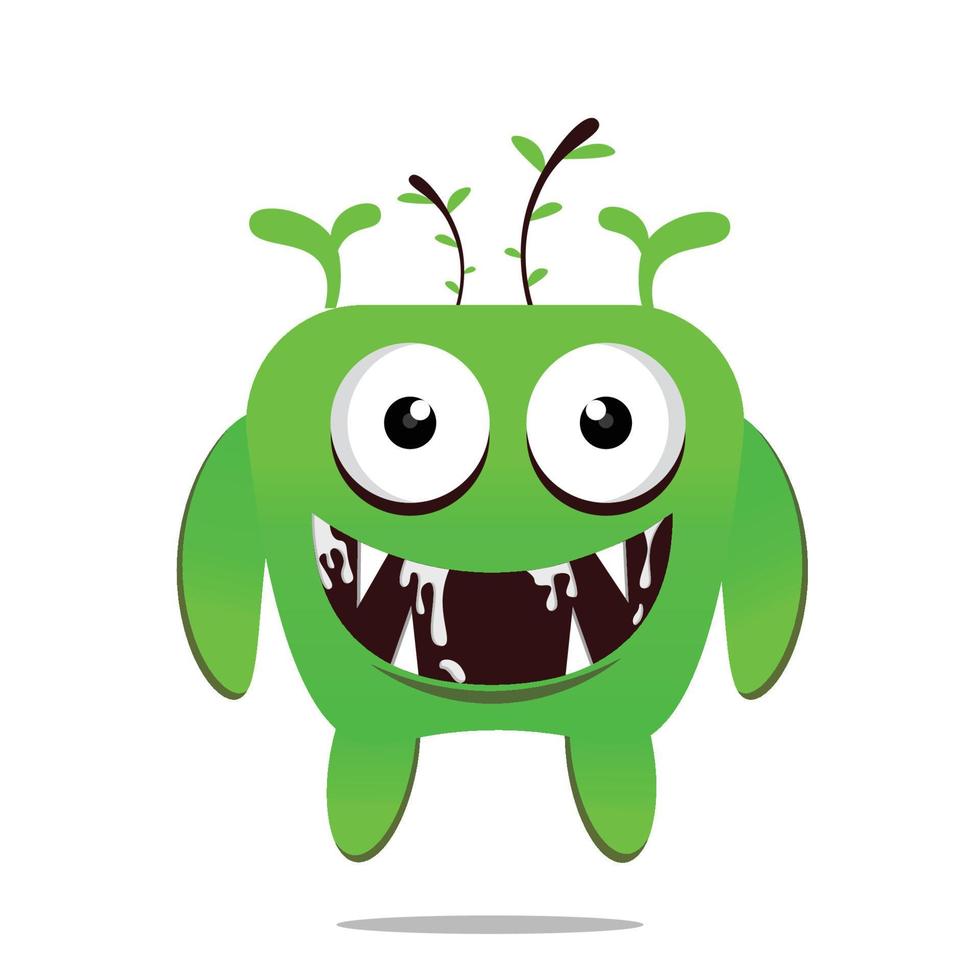 cute vector illustration monster design