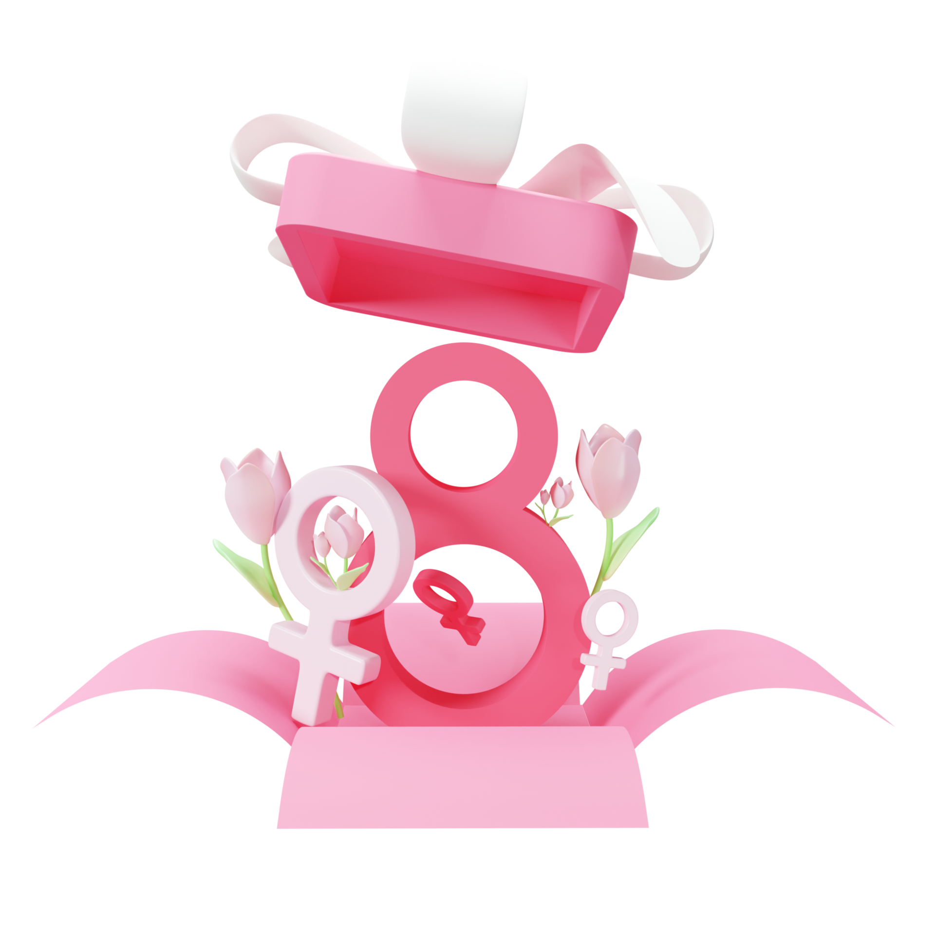 international womenday open giftbox 20951161 PNG