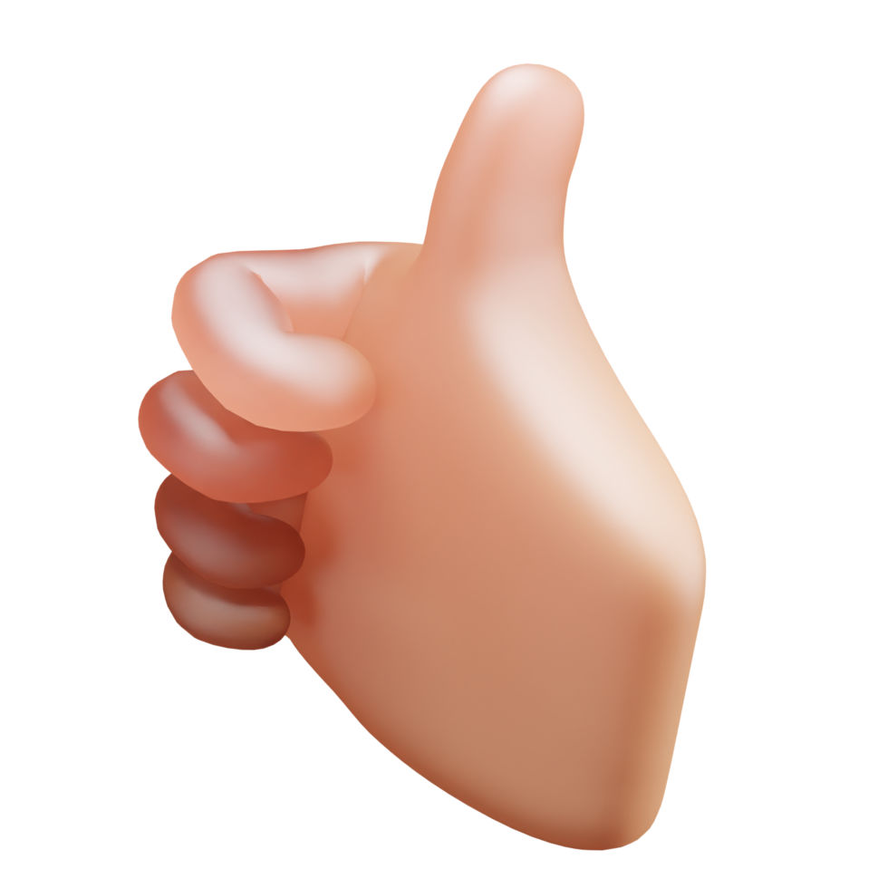 hand with thumb up png