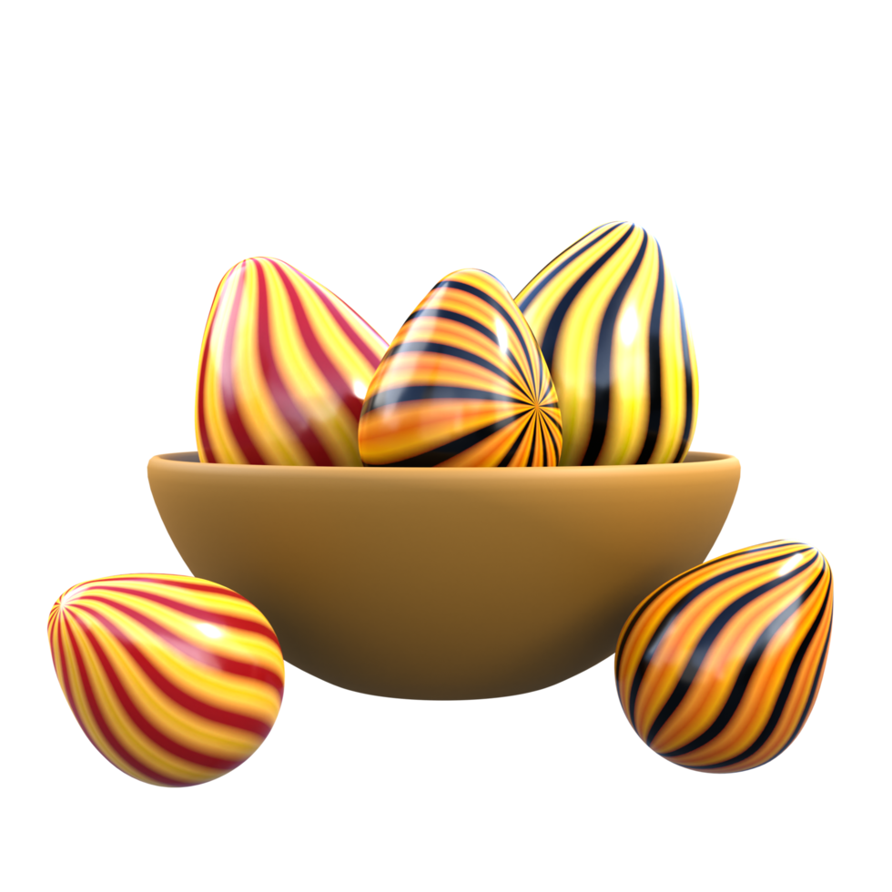 Ostern Ei 3d Illustration png