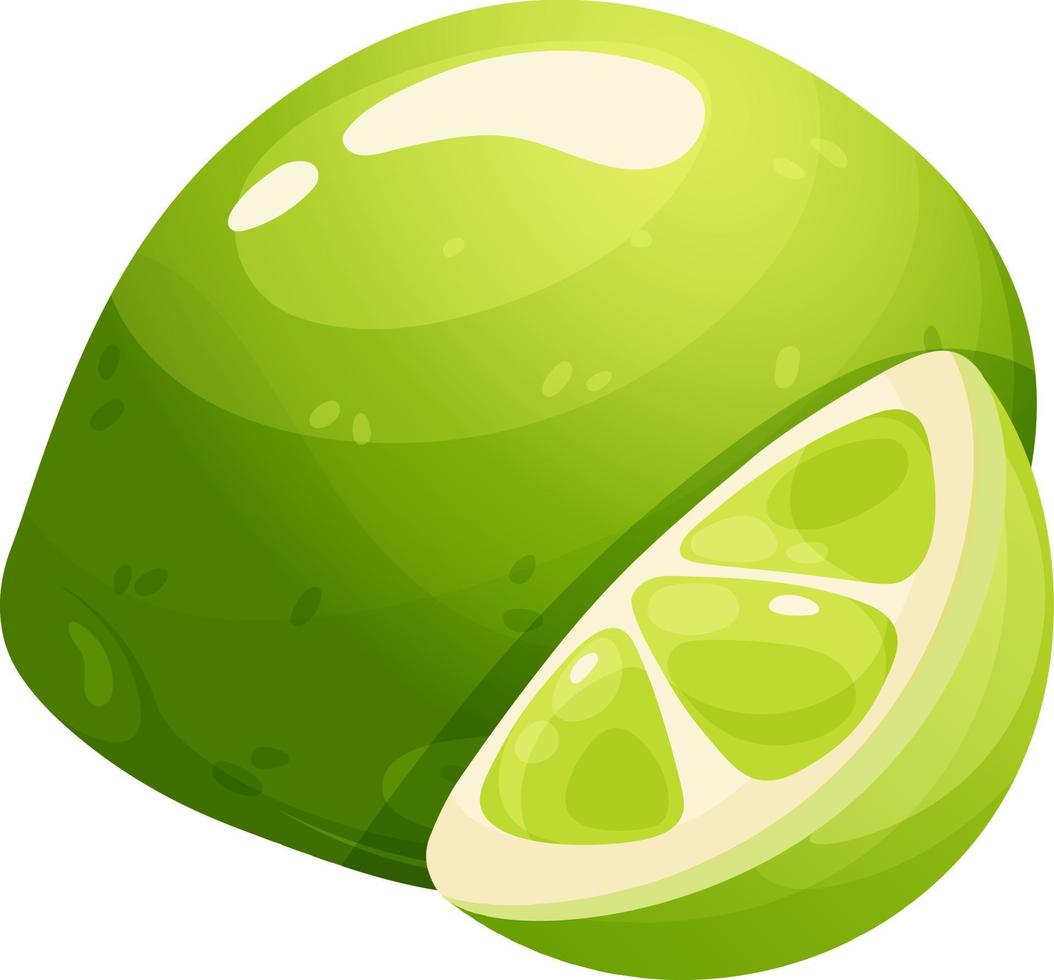 Juicy Cartoon Lime With Slice On Transparent Background 20951310 Vector juicy-cartoon-lime-with-slice-on-transparent-background-20951310-vector