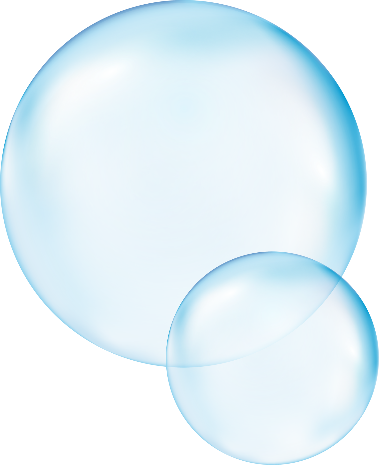 Realistic Water Bubbles in Transparent Background 26960349 PNG