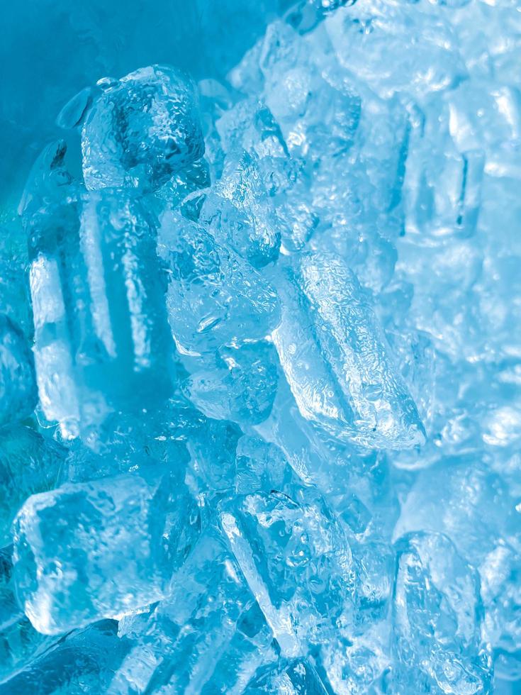 Ice cubes background, ice cube texture or background It makes me feel fresh and feel good, In the summer, ice and cold drinks will make us feel relaxed, Made for beverage or refreshment business. photo