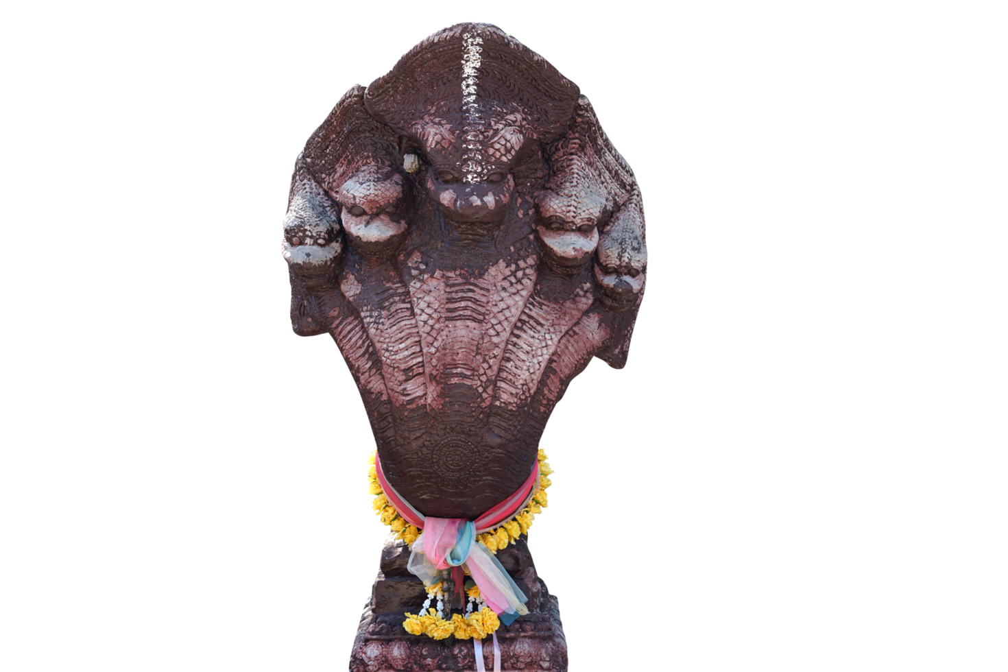 Naga statue in the temple png