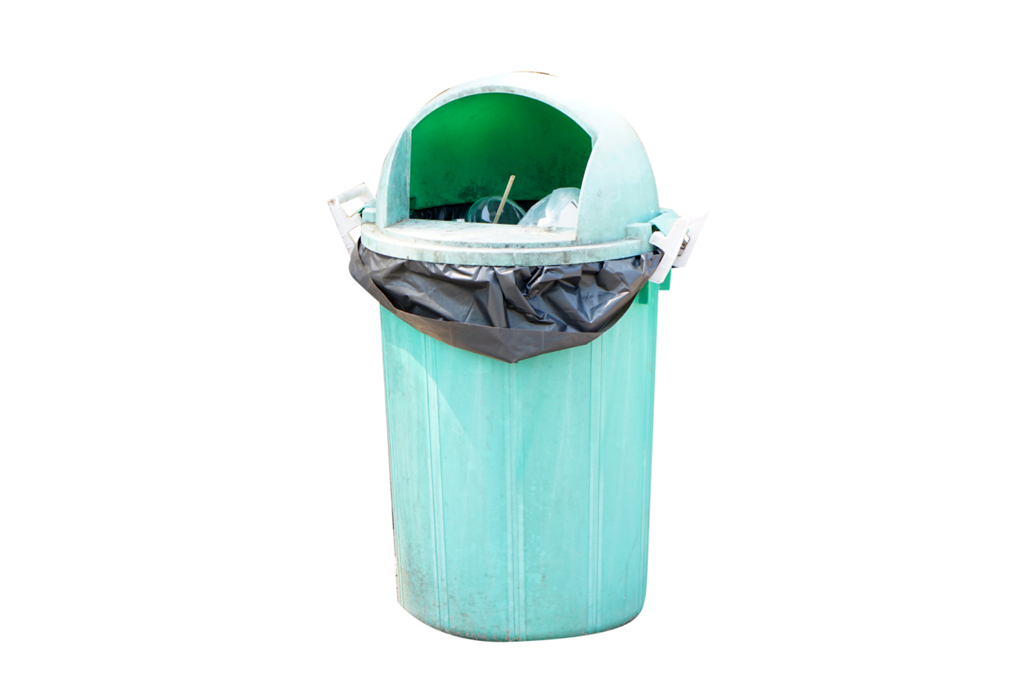 trash bin green png