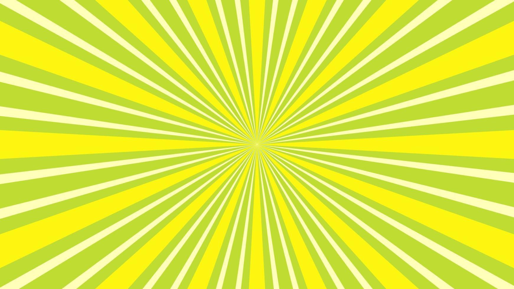 abstract yellow sunburst pattern background for modern graphic design element. shining ray cartoon with colorful for website banner wallpaper and poster card decoration vector