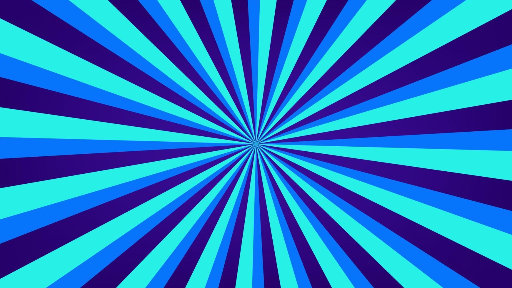 abstract blue sunburst pattern background for modern graphic design element. shining ray cartoon with colorful for website banner wallpaper and poster card decoration vector