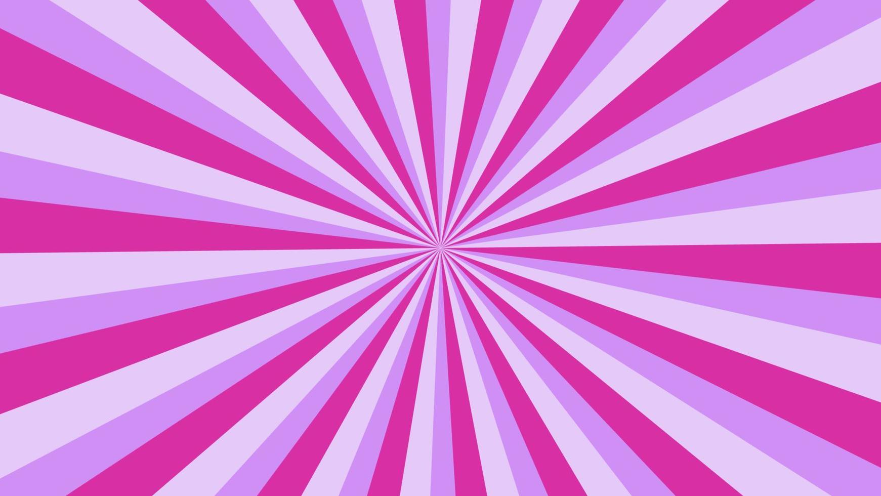 abstract purple sunburst pattern background for modern graphic design element. shining ray cartoon with colorful for website banner wallpaper and poster card decoration vector