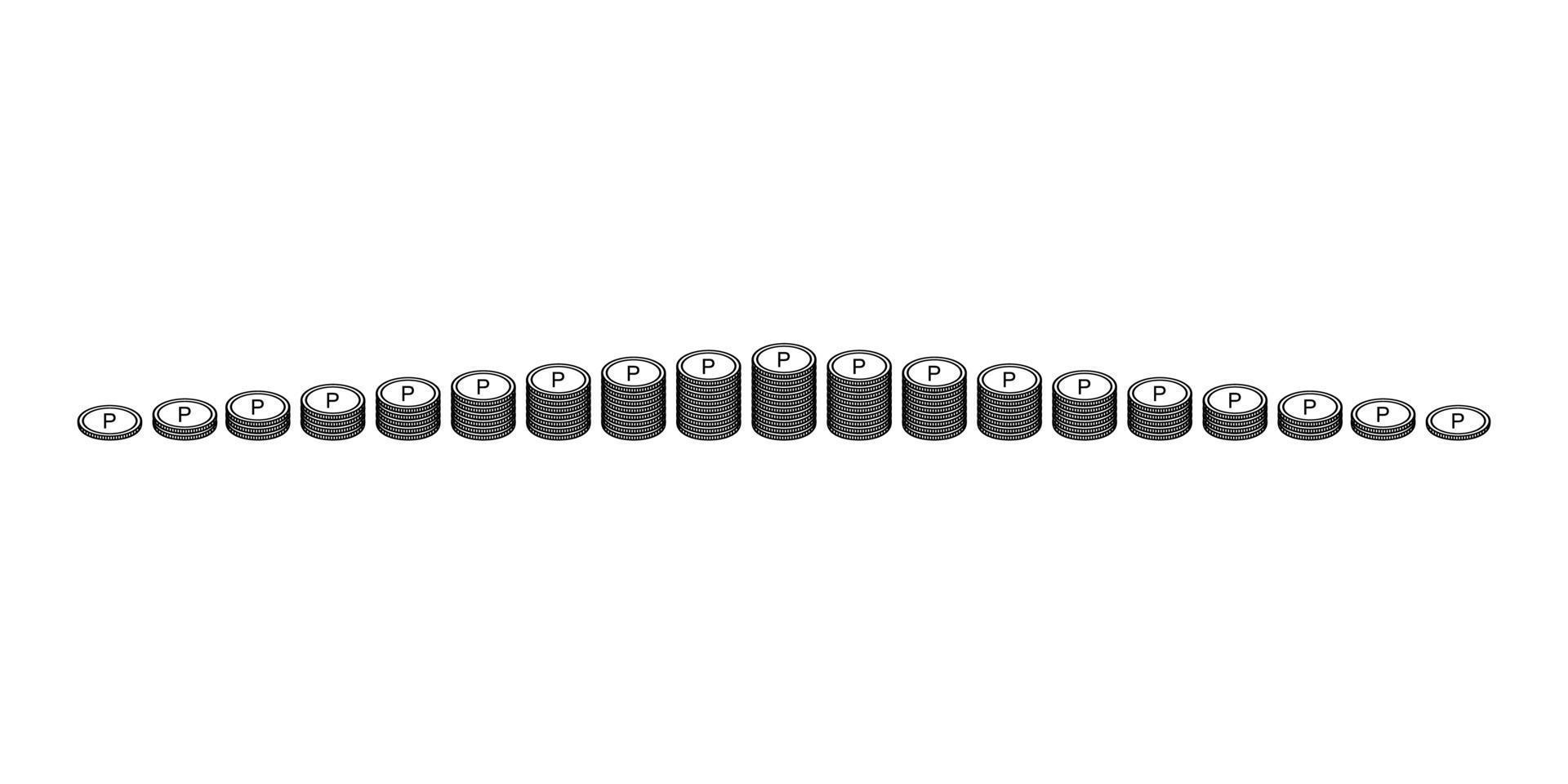 Bostwana Currency Symbol, Botswanan Pula Icon, BWP Sign. Vector Illustration