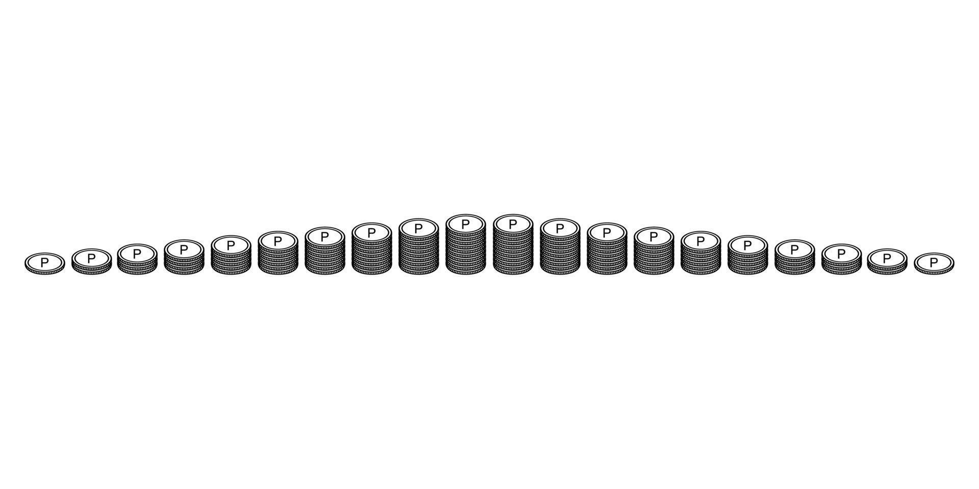 Bostwana Currency Symbol, Botswanan Pula Icon, BWP Sign. Vector Illustration