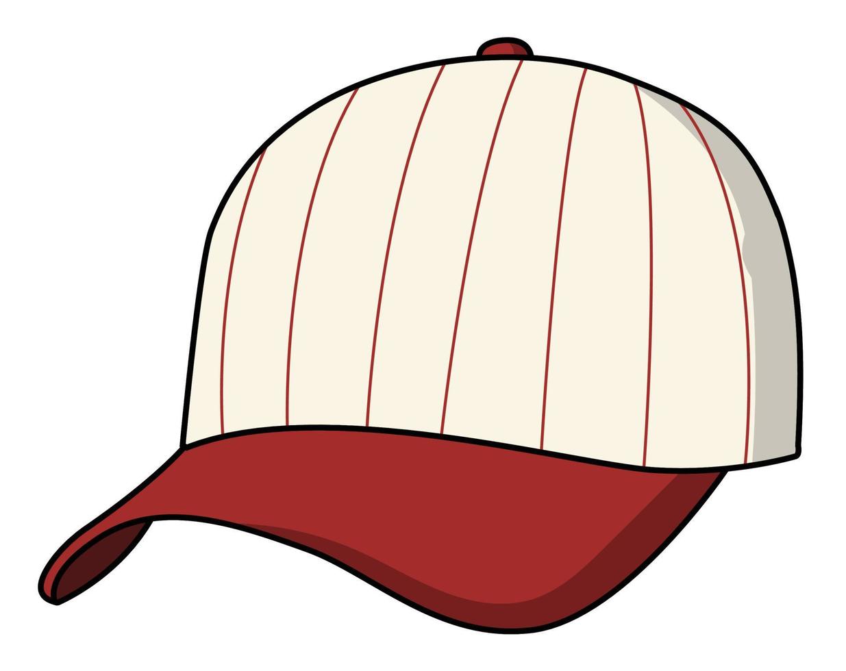 béisbol gorra sofbol sombrero equipo vector