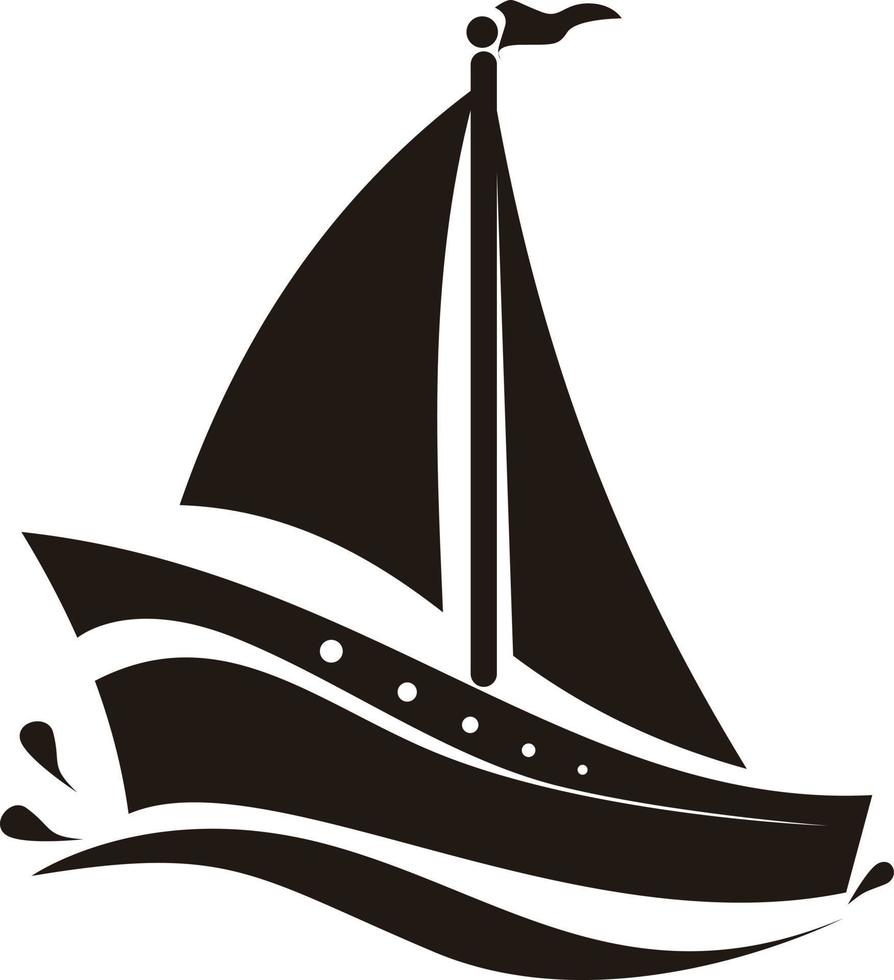 Ship logo vector illustrations clip art