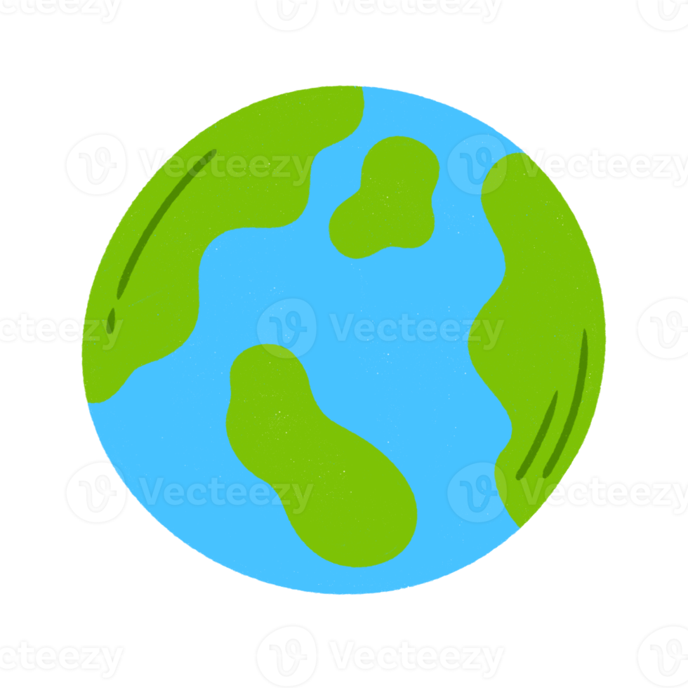 Earth planet cartoon icon. png