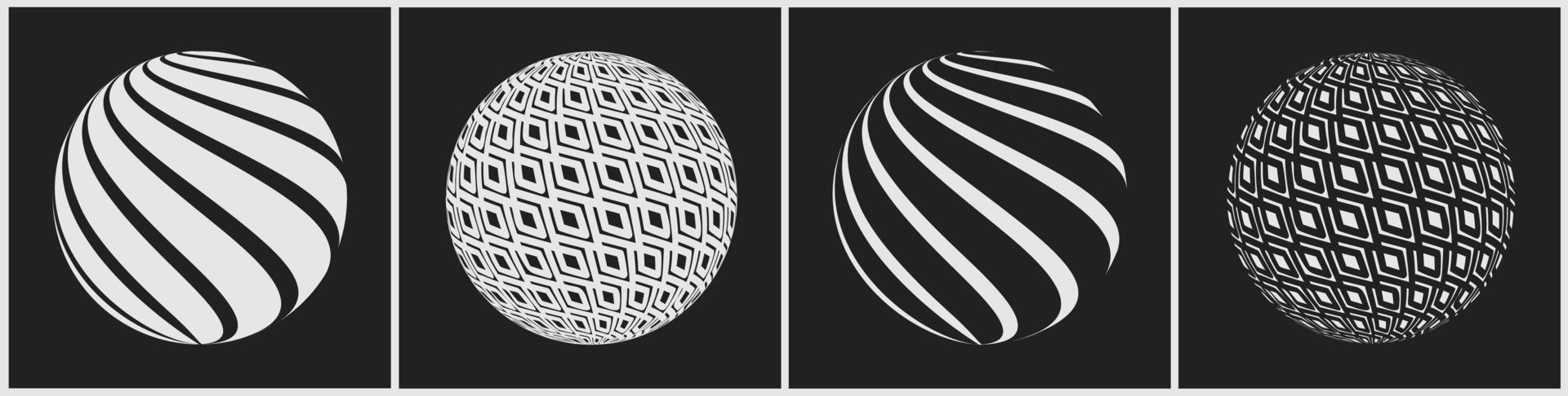 resumen negro y blanco antecedentes con generativo Arte elementos. futurista y fallado formas en cyberpunk estilo. vector