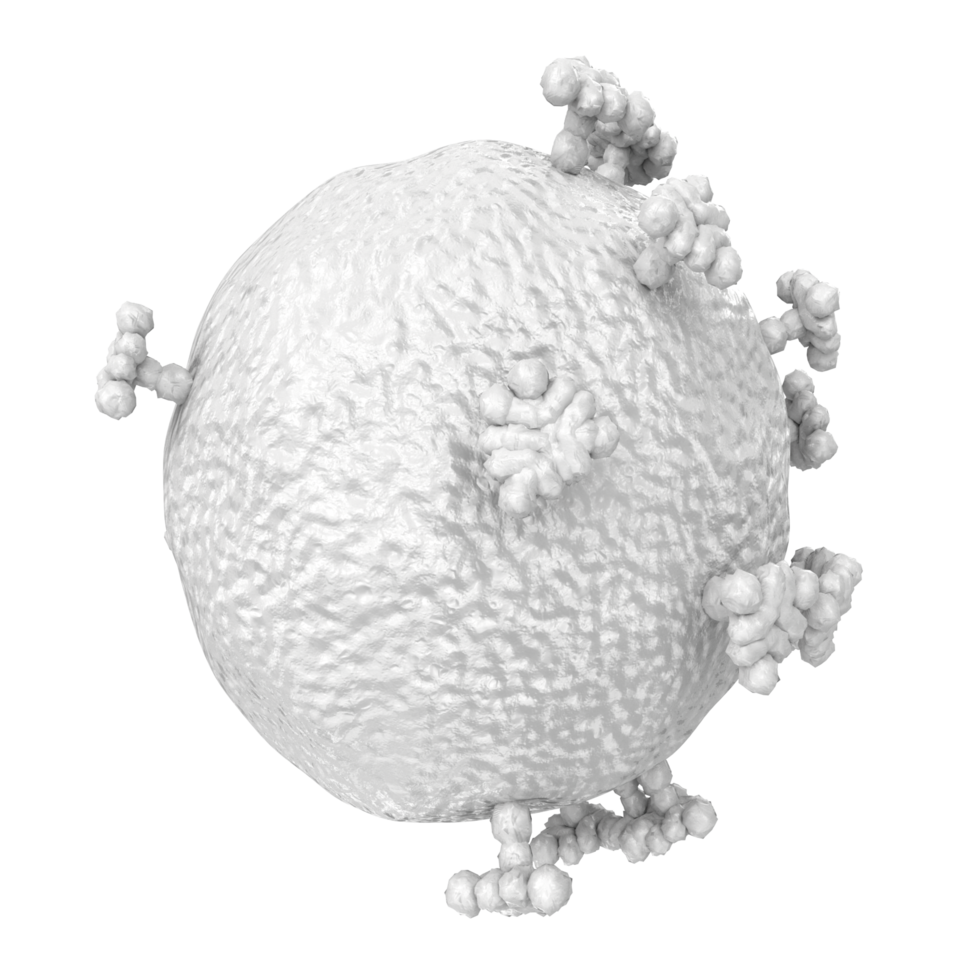 virus isolated on transparent background png