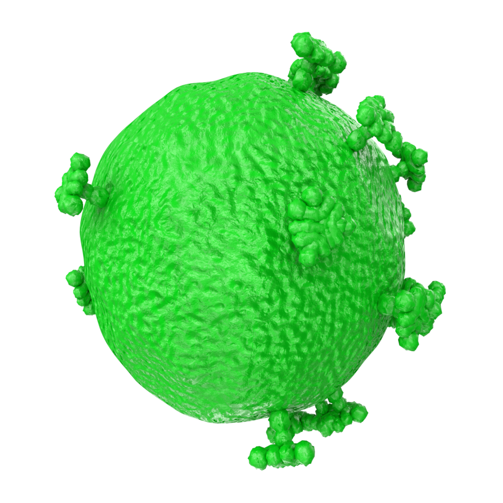 virus isolated on transparent background png