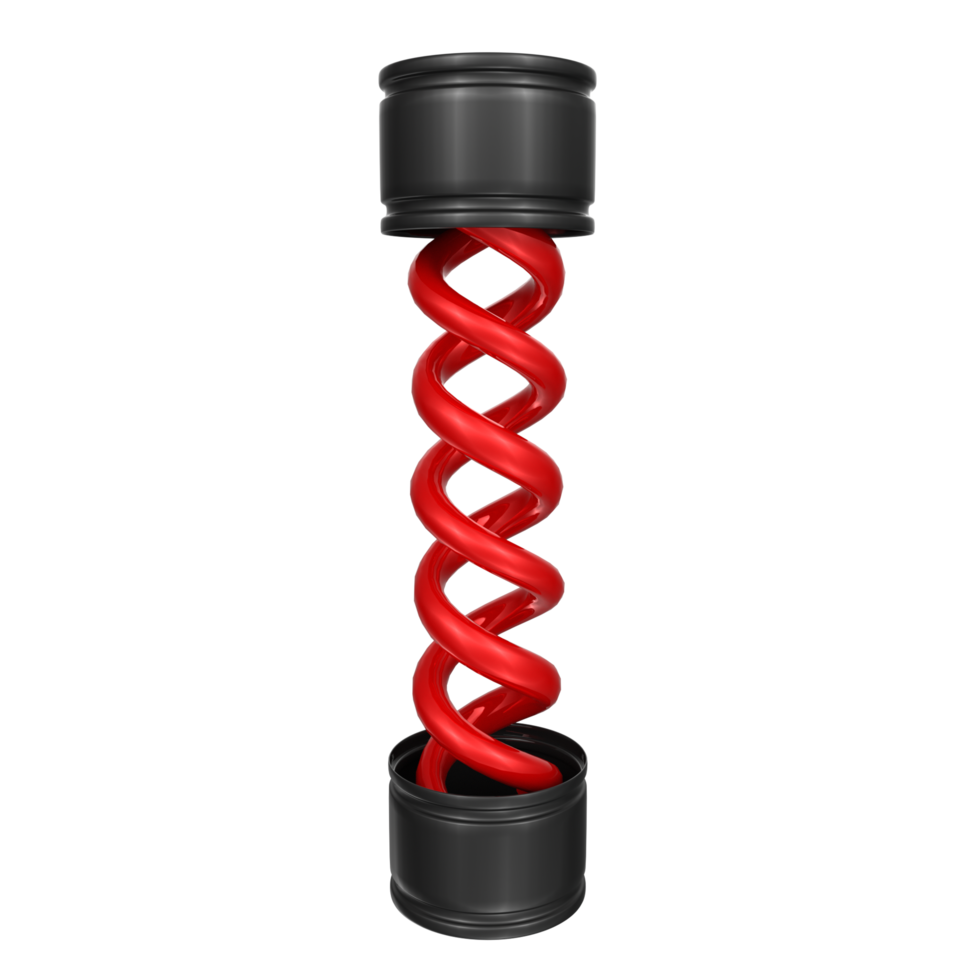 Virus spiral isolated on transparent background png