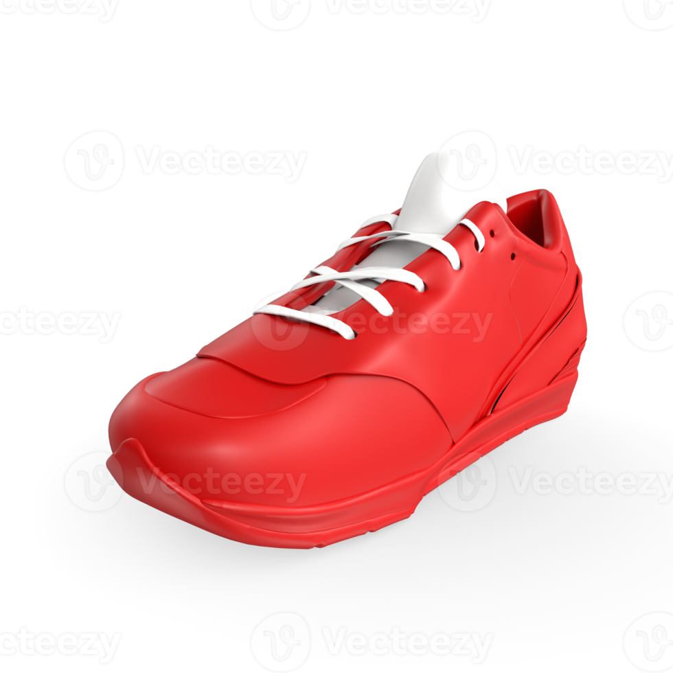 Red Shoe isolated on transparent background png