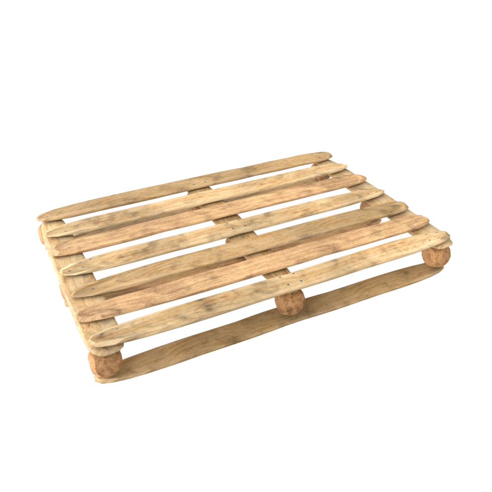 houten pallet geïsoleerd Aan transparant png