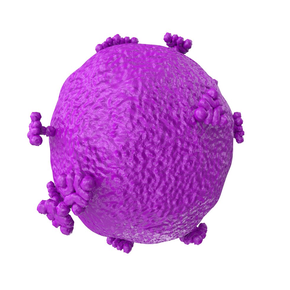 virus isolated on transparent background png