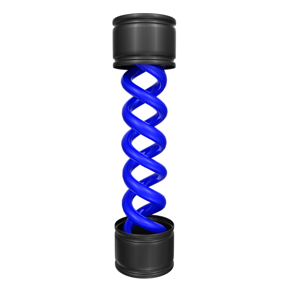 Virus spiral isolated on transparent background png