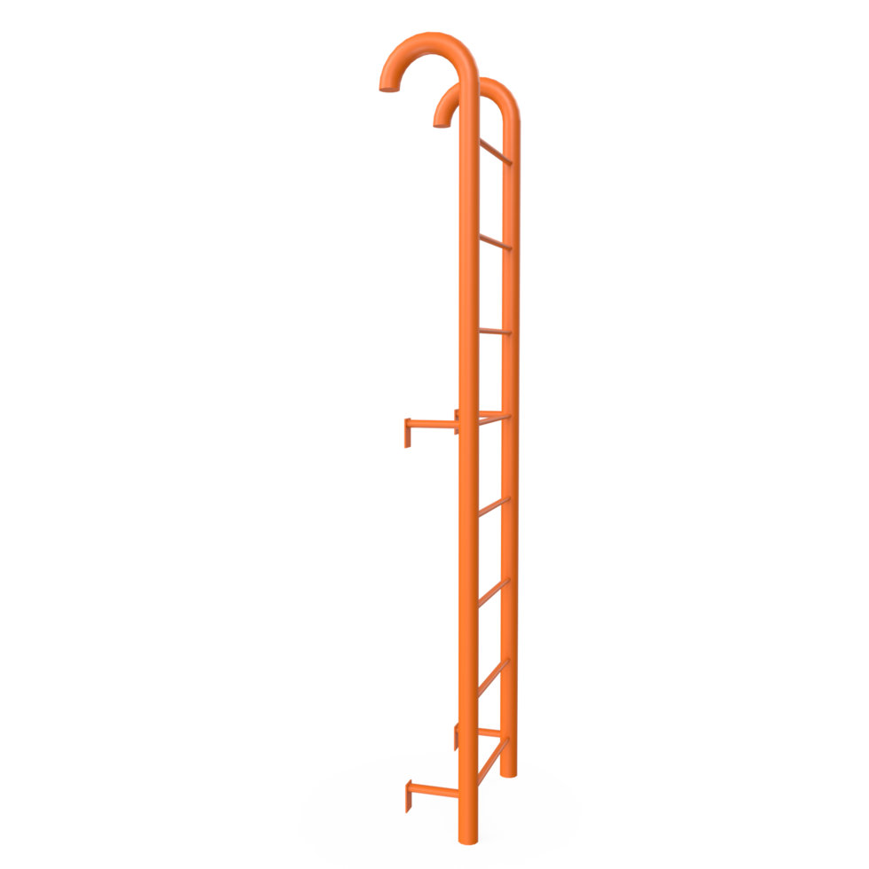 ladder geïsoleerd Aan transparant achtergrond png