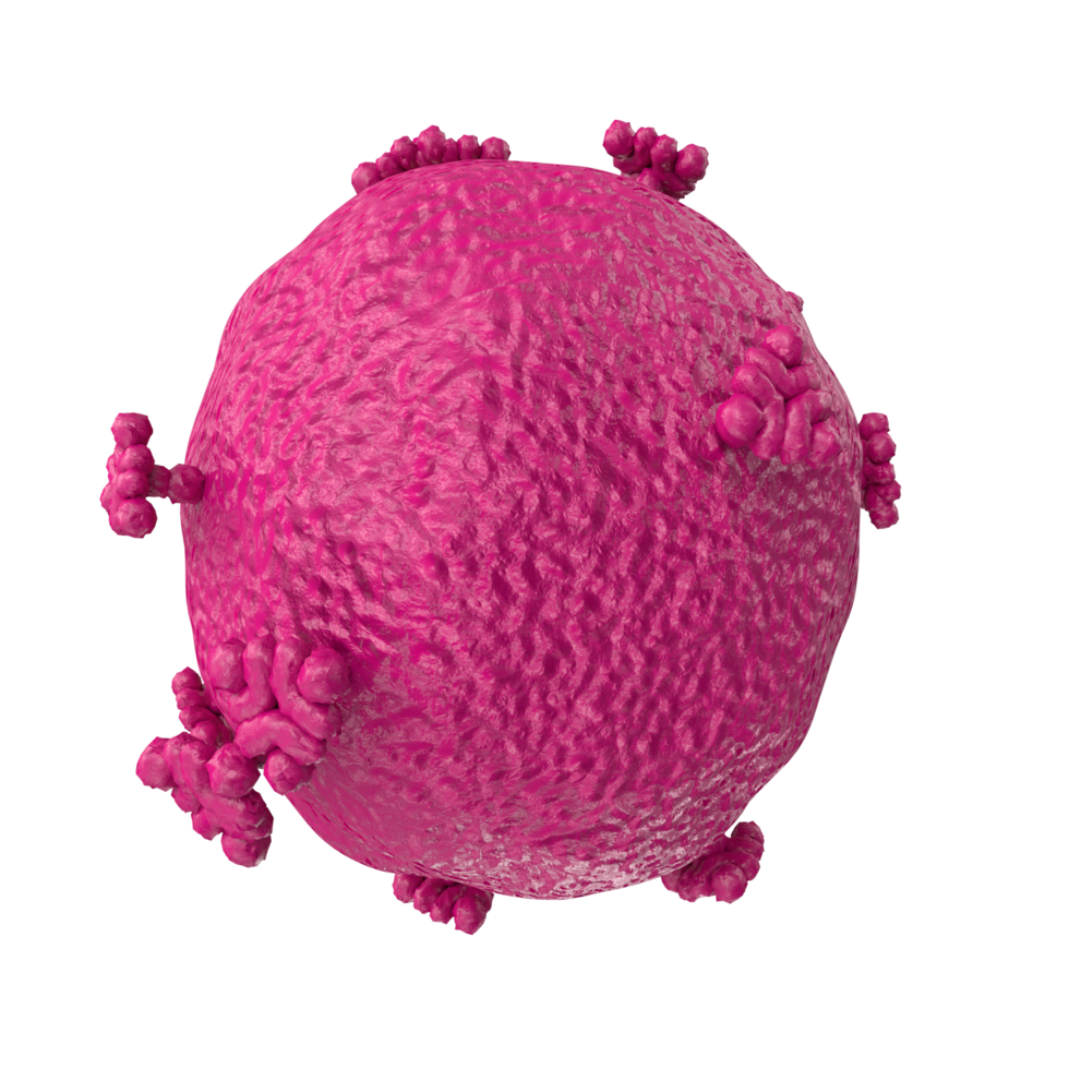 virus isolated on transparent background png