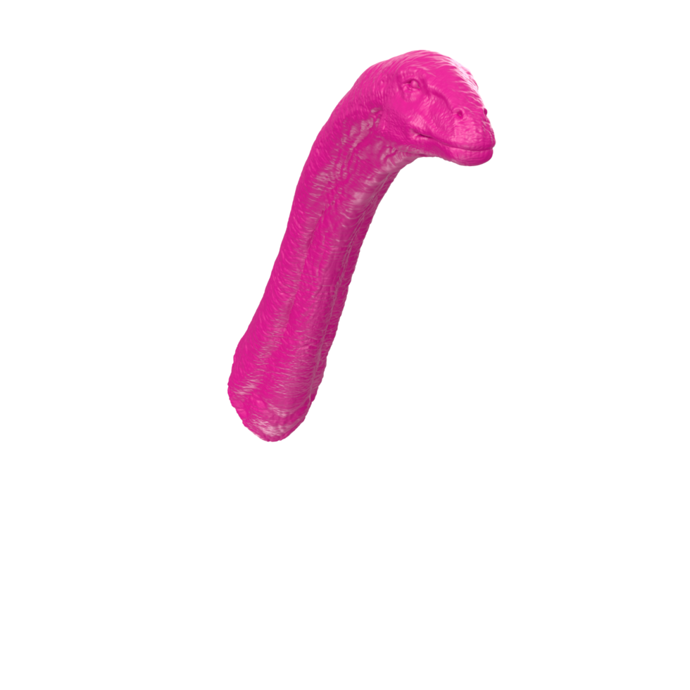 apatosaurus animal isolado em transparente fundo png