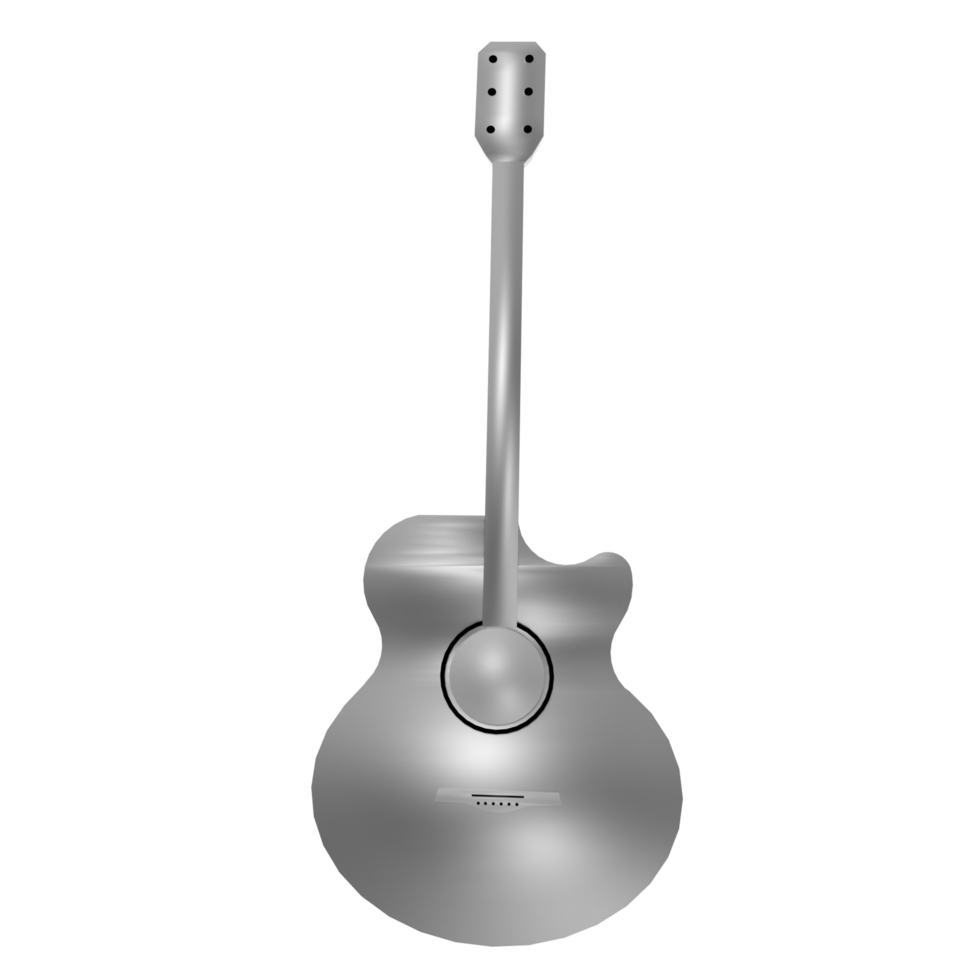 Guitar isolated on transparent png