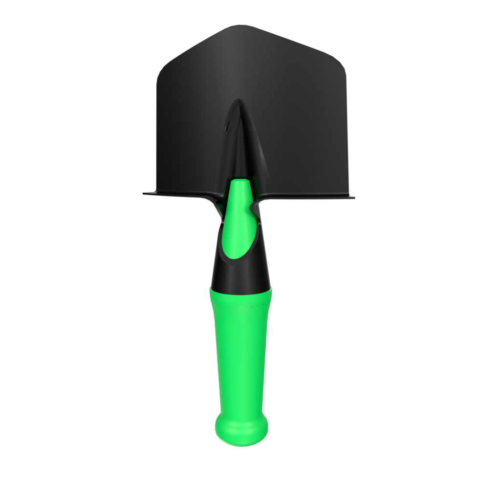 Shovel isolated on transparent background png