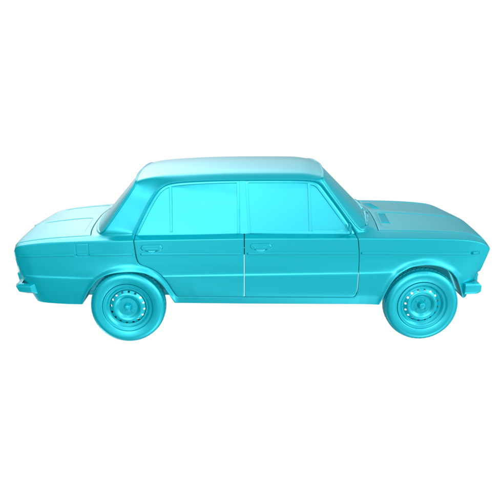 coche aislado en transparente antecedentes png