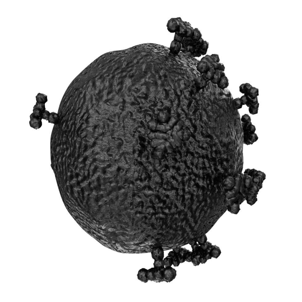 virus isolated on transparent background png