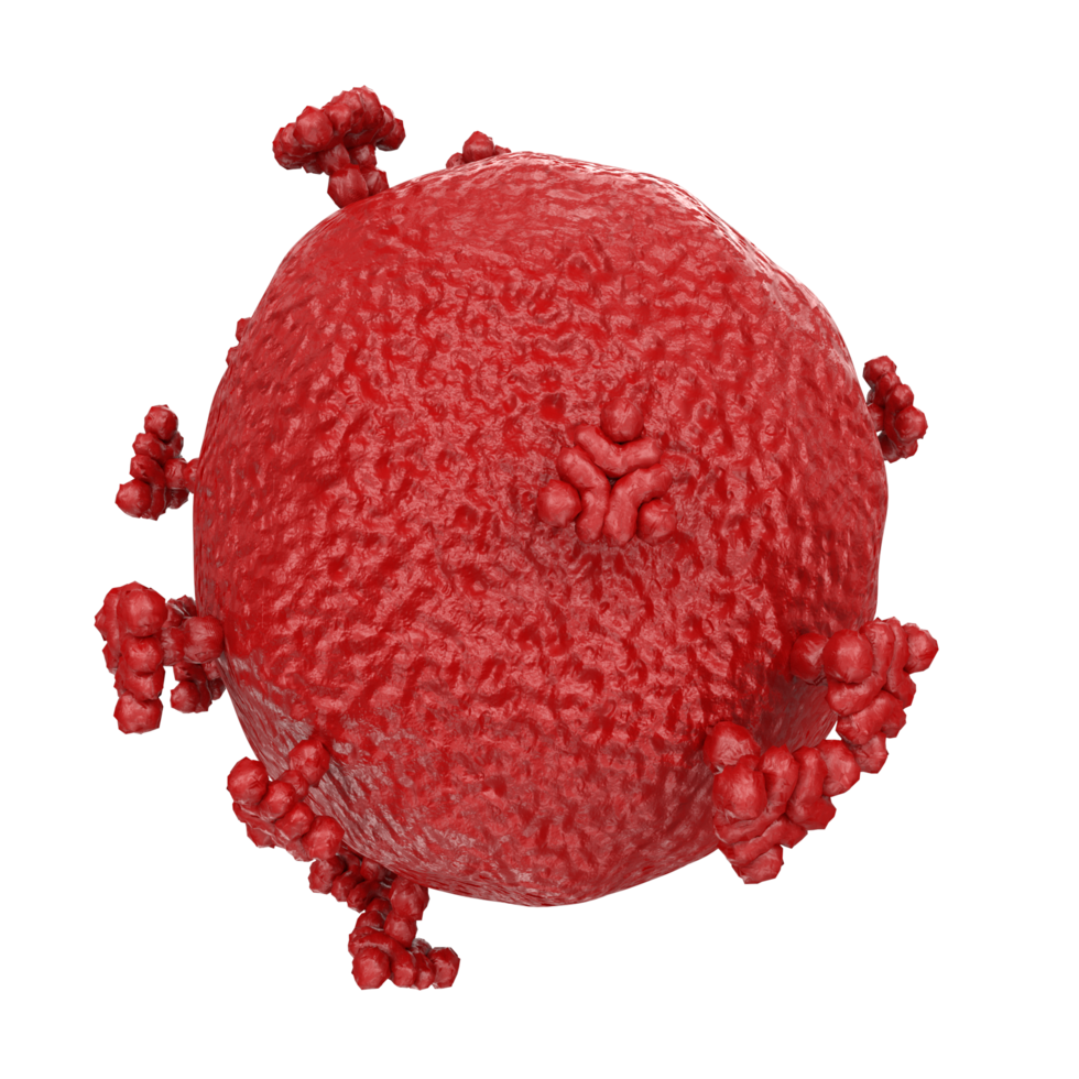 virus isolated on transparent background png