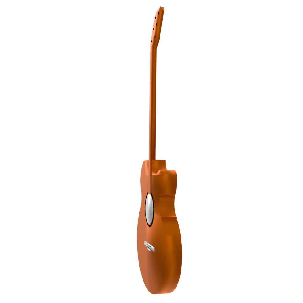 guitare isolé sur transparent png