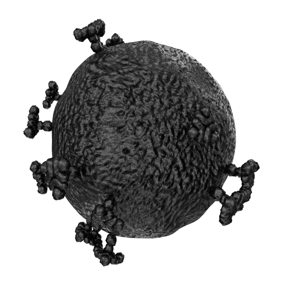 virus isolated on transparent background png