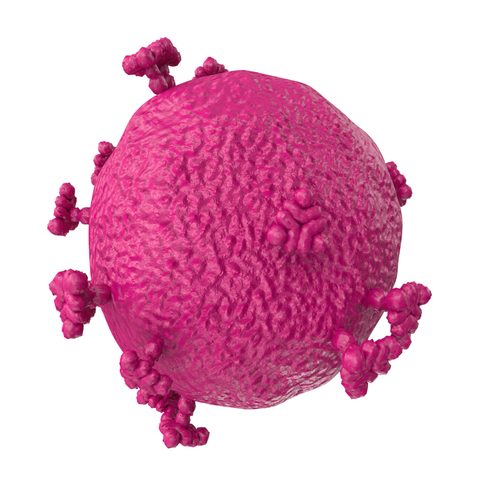 virus isolated on transparent background png