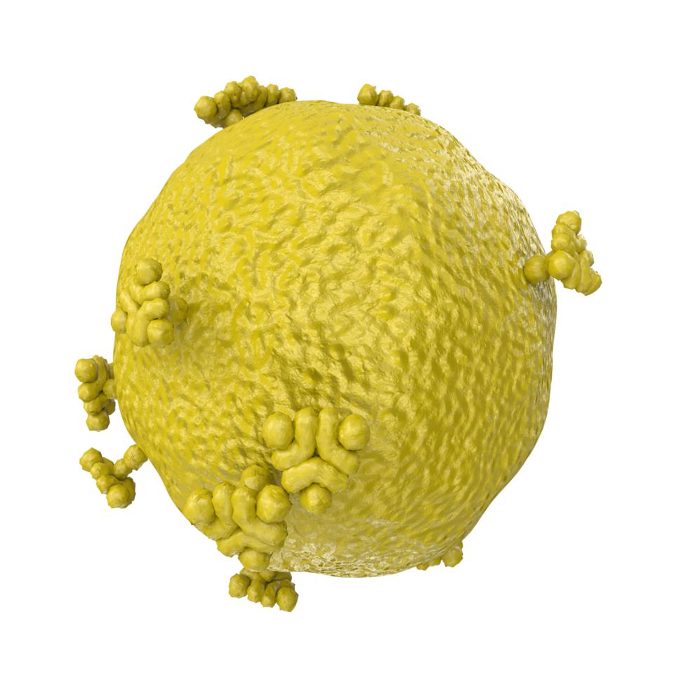 virus isolated on transparent background png
