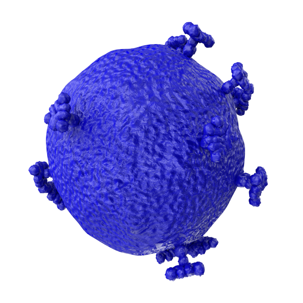 virus isolated on transparent background png