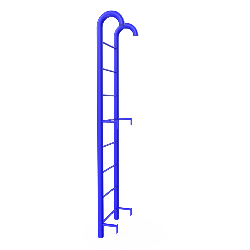 ladder geïsoleerd Aan transparant achtergrond png