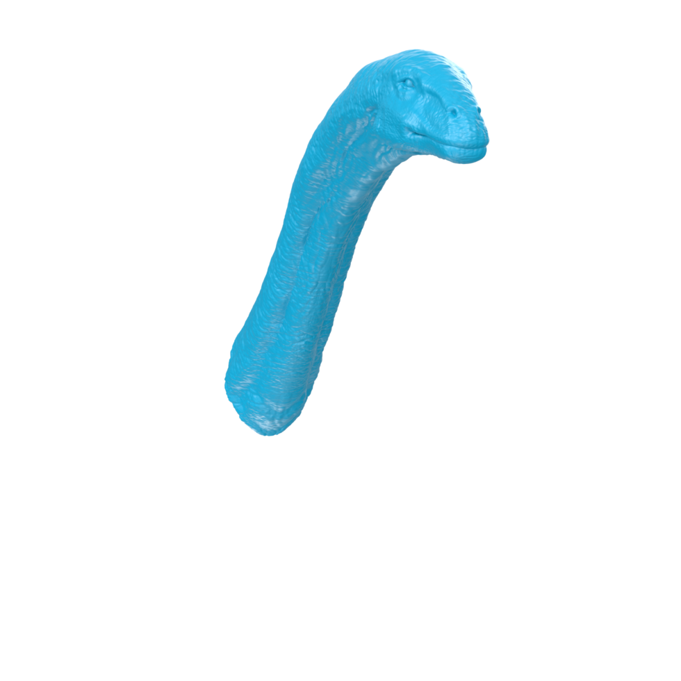 Apatosaurus animal isolated on transparent background png