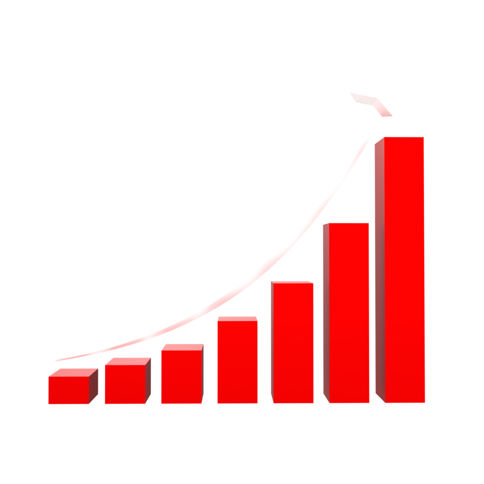 tableau d'affaires avec flèche png