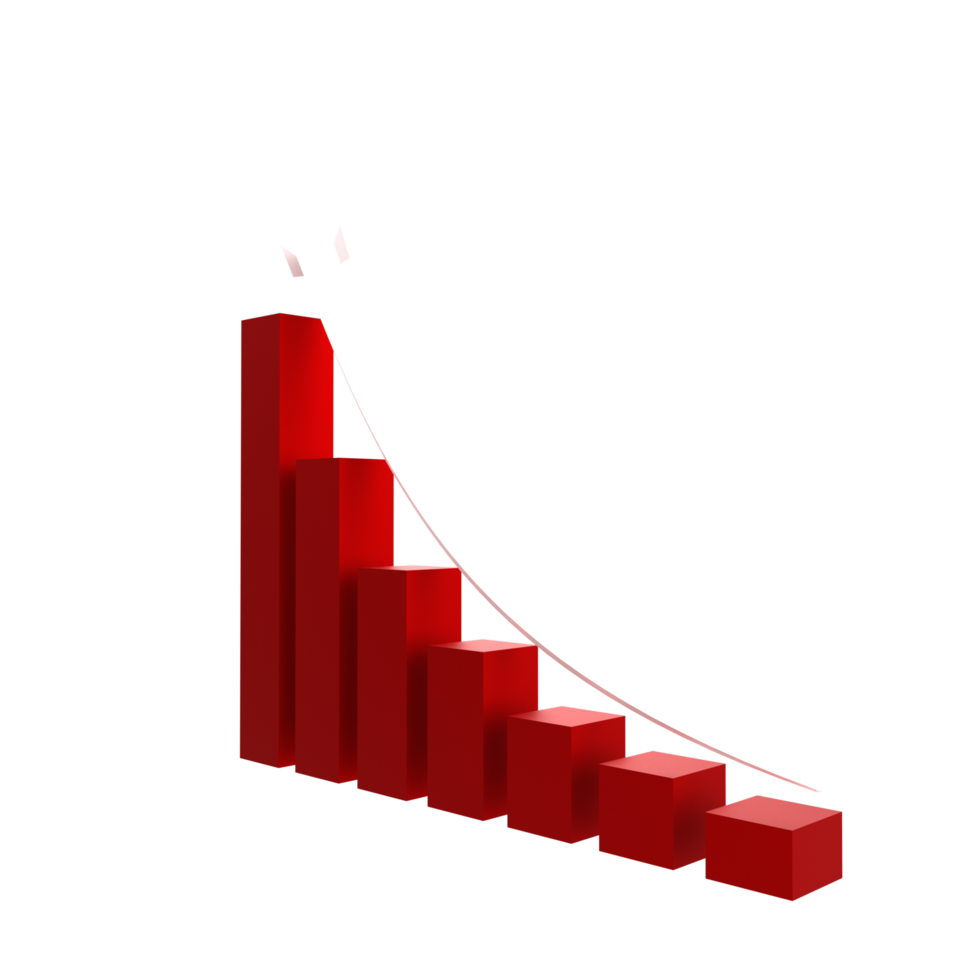 Geschäftsdiagramm mit Pfeil png