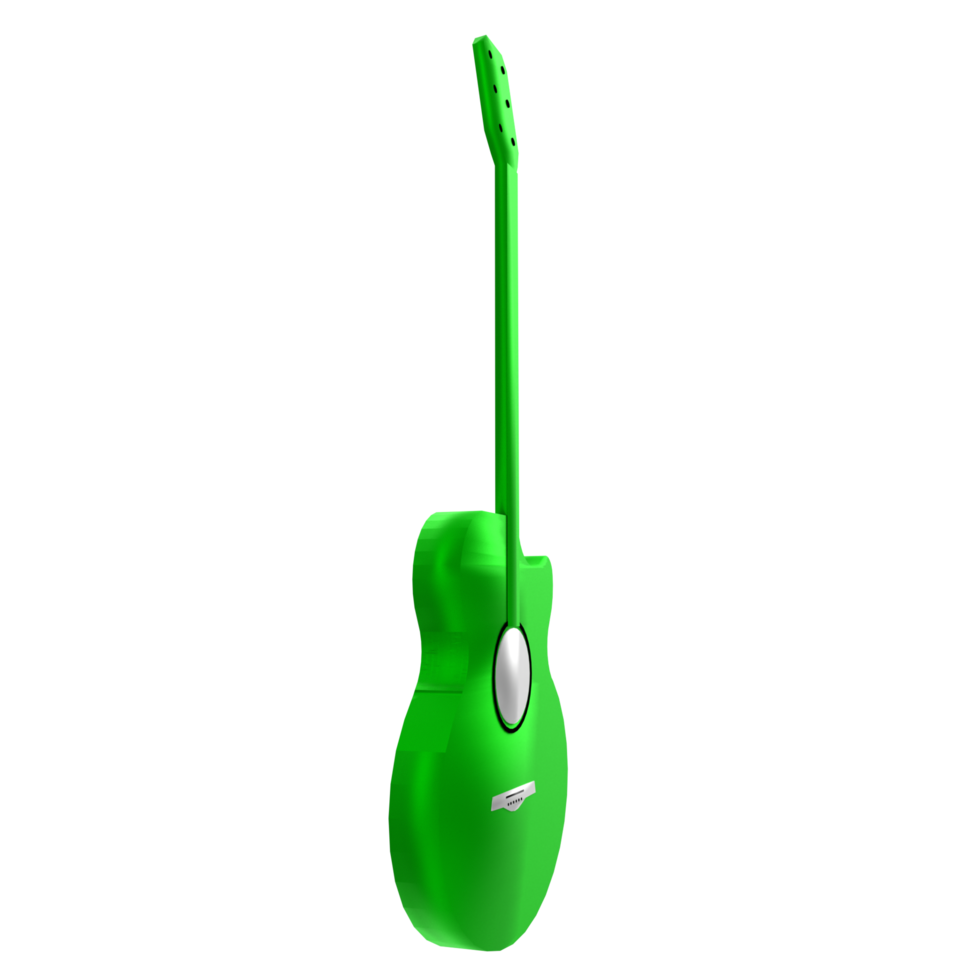 guitare isolé sur transparent png